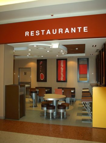 McDonald`s Restaurant