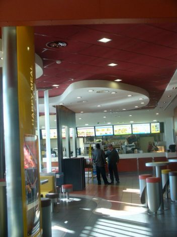 McDonald`s Restaurant