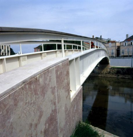 Ponte pedestre sobre o  Rio Arunca - Pombal