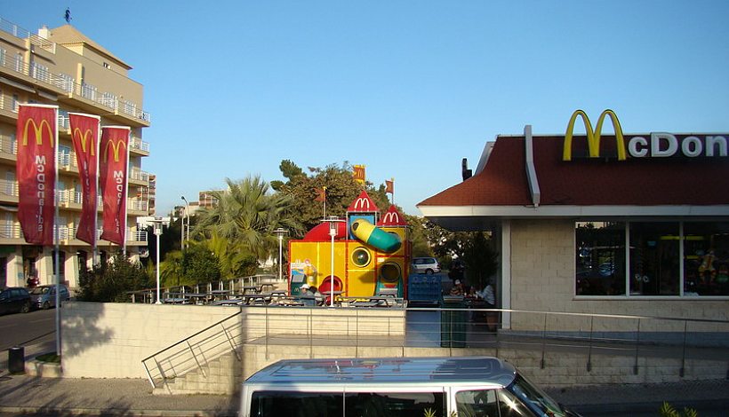 McDonald`s Drive-in