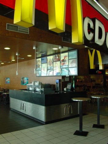 McDonald`s Restaurant