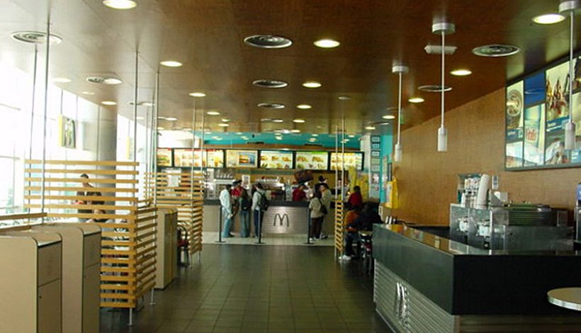 McDonald`s Restaurant