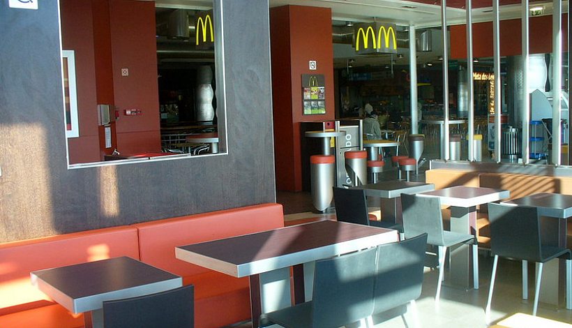 McDonald`s Restaurant