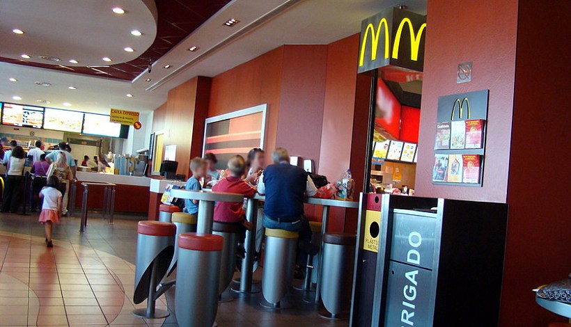 McDonald`s Restaurant