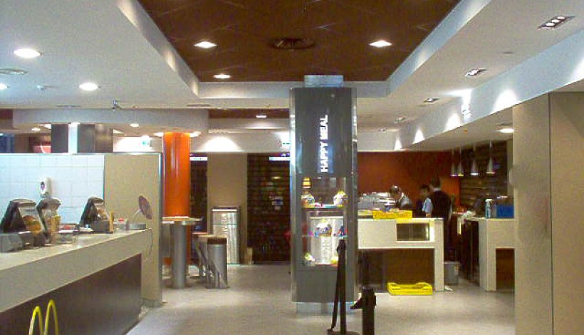 McDonald`s Restaurant