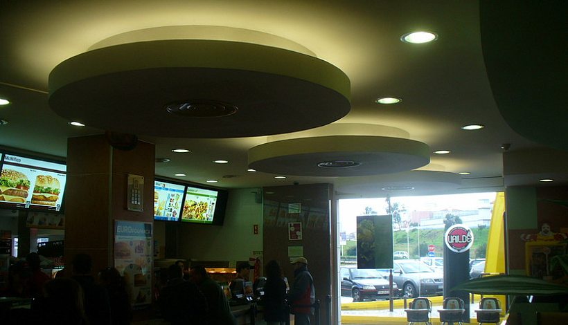 McDonald`s Drive-in