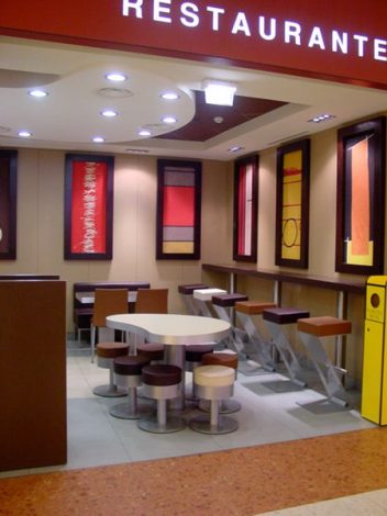 McDonald`s Restaurant