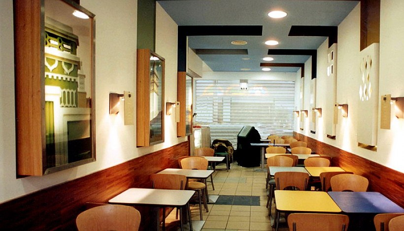 McDonald`s Restaurant