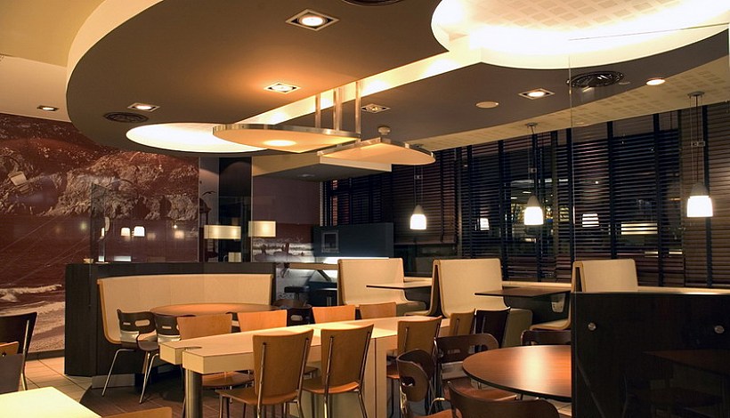 McDonald`s Restaurant