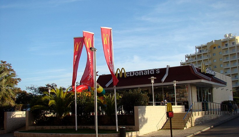 McDonald`s Drive-in