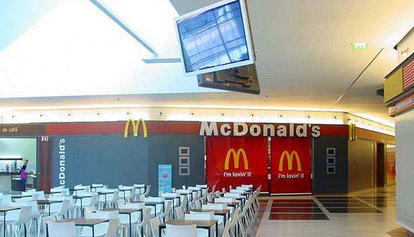 McDonald`s Restaurant